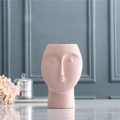 About Face Ceramic Vases